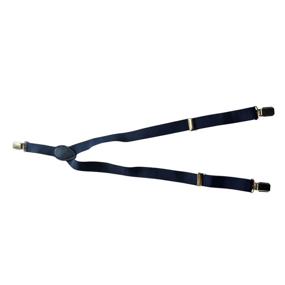 Gymboree Boys Suspenders Size 8 Blue